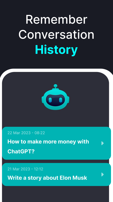 AI Chat Ask Writing Assistant Screenshot