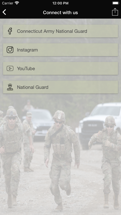 Connecticut National Guard Screenshot