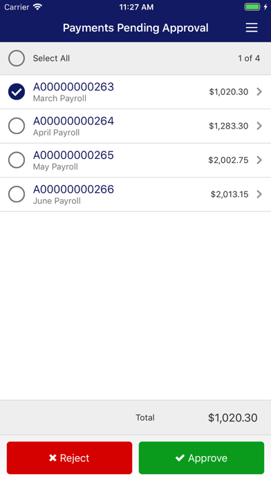 BankFlorida Treasury Screenshot