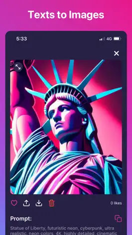 Game screenshot Vivid - AI Art Generator apk