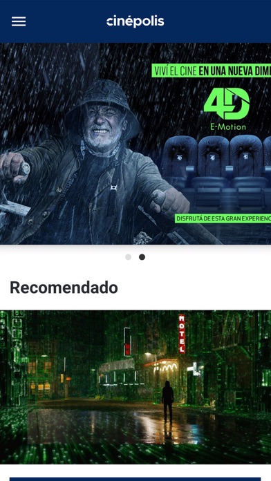 Cinépolis Argentina Screenshot