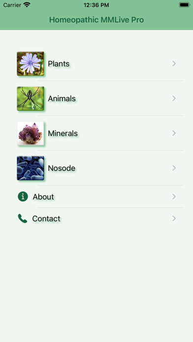 Materia Medica Live Pro Screenshot