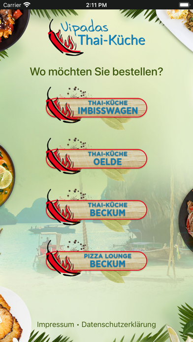 Thai Küche Screenshot