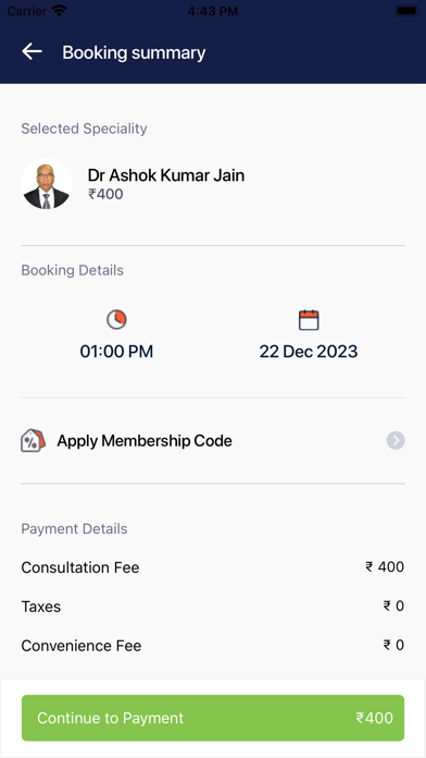 JVH E-Consultation Screenshot