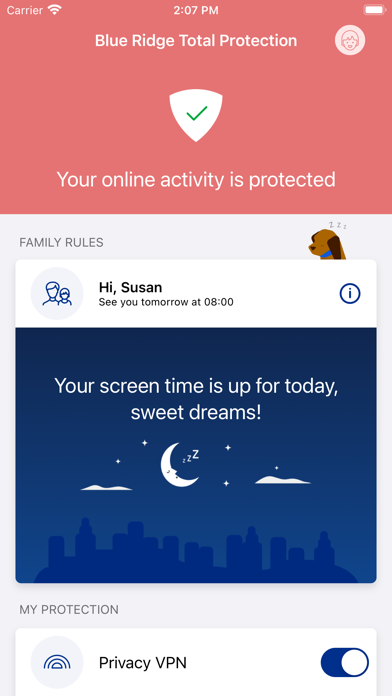 Blue Ridge Total Protection Screenshot