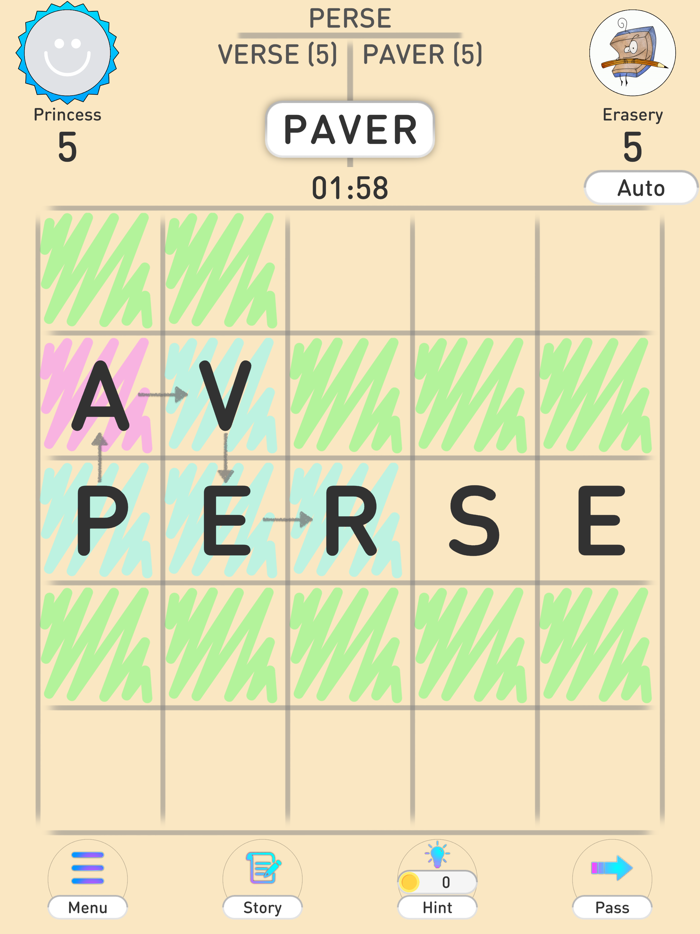 Balda® - word game online