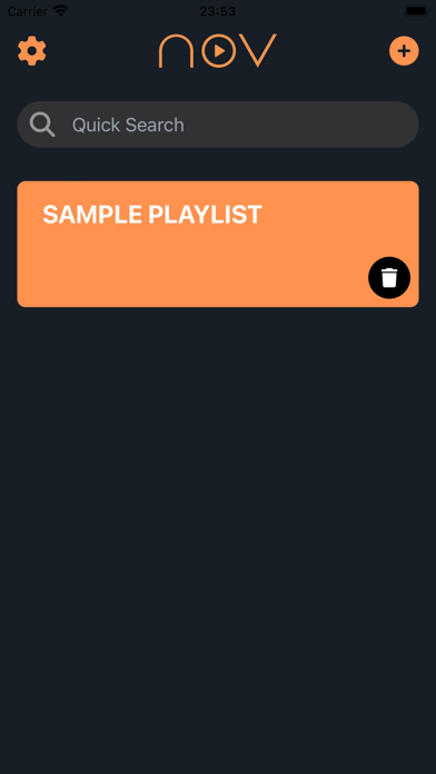 NOV Player Screenshot 3 - AppWisp.com NOV Player Screenshot 3 - AppWisp.com