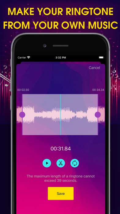 Ringtones for iPhone: Music Screenshot