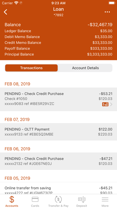 Brainerd BN Credit Union Screenshot