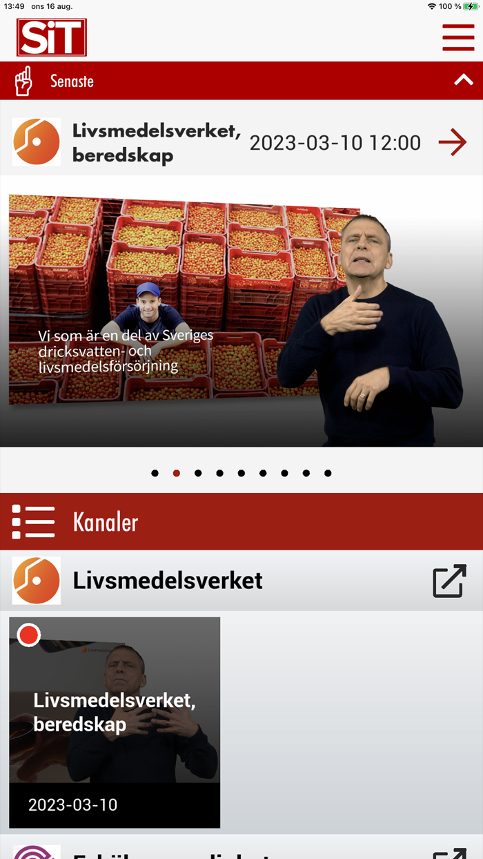 SiT - Info på teckenspråk