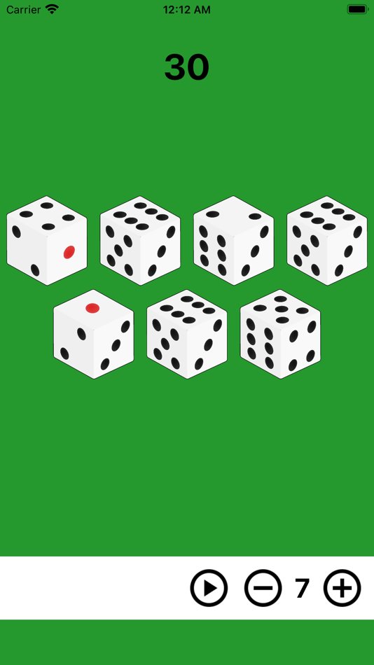#2. Dice Simple (iOS) By: Ryouhei Azuma