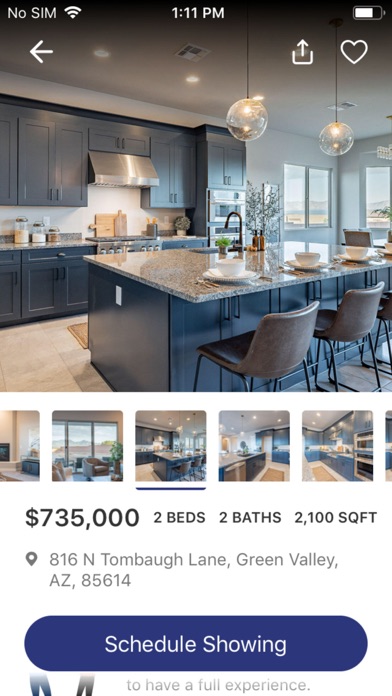 Green Valley & Sahuarita Homes Screenshot