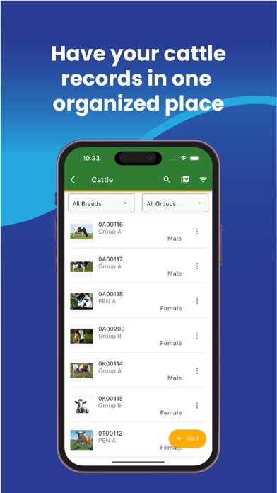 My Cattle Manager - Farm app Screenshot