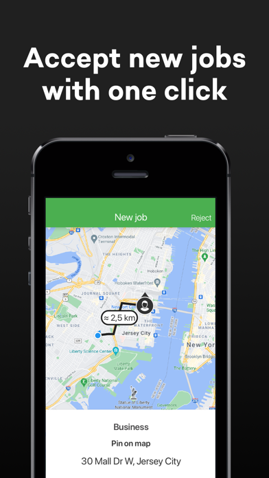 Rydei Driver: app for drivers Screenshot