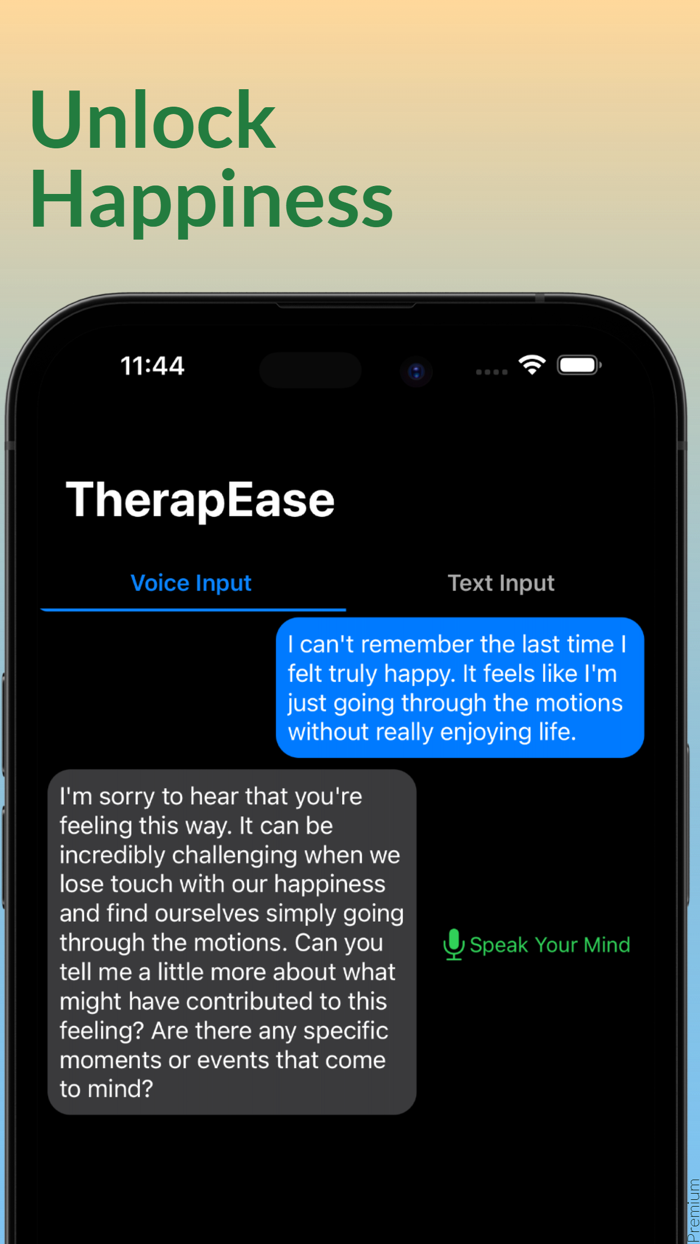 TherapEase Your AI Therapist