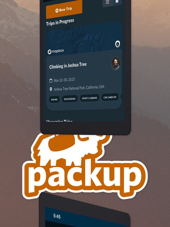 Packup - Trip Planning iPad screenshot 8 - Travel app