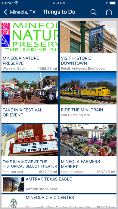 City of Mineola Texas Screenshot