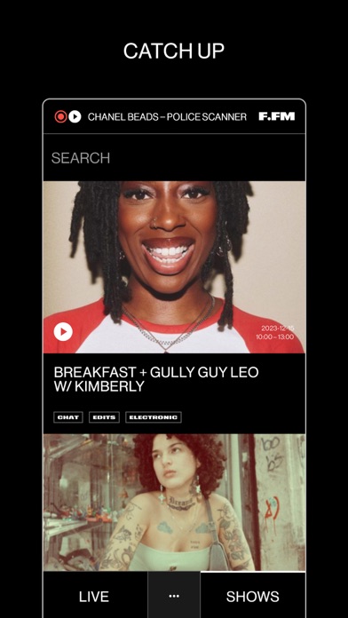 FOUNDATION.FM Screenshot