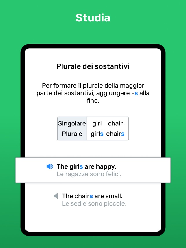 Grammatica Inglese, una completa applicazione per studiare ed imparare la grammatica  inglese con il vostro iPhone - iPhone Italia