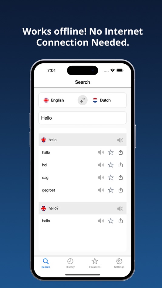 English Dutch Dictionary + - 1.1 - (iOS)