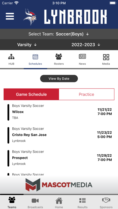 Lynbrook Vikings Athletics Screenshot