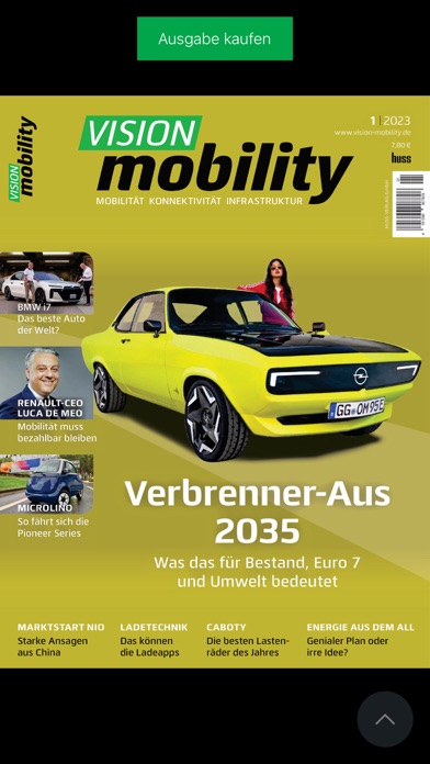 VISION mobility Magazin Screenshot