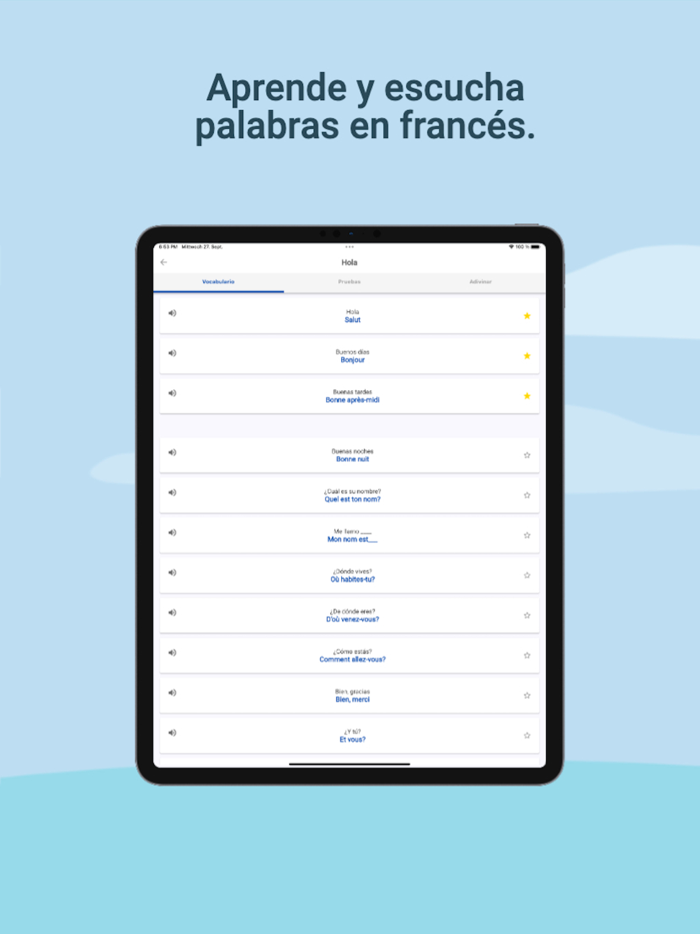 Aprender el francés