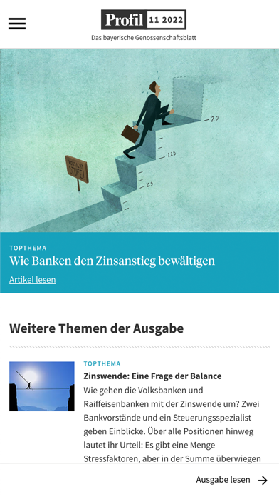 Profil – das GVB-Magazin Screenshot