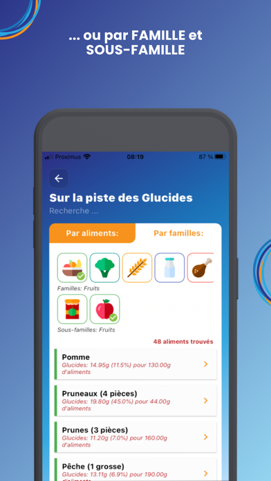 Sur la piste des Glucides Screenshot