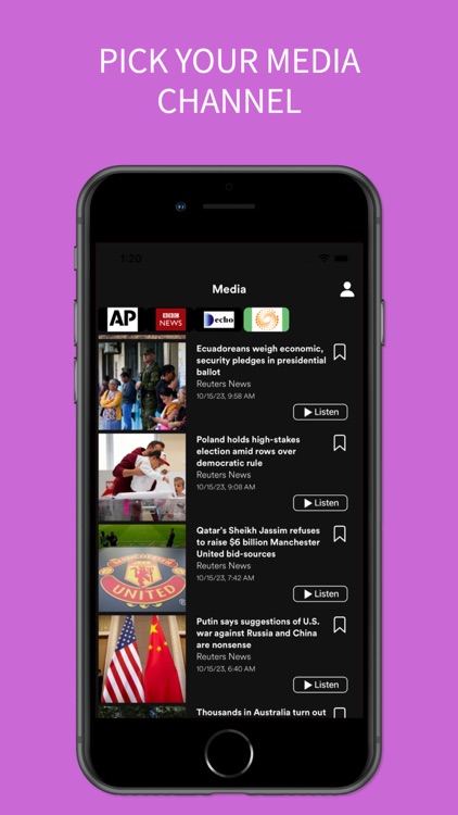 GoReader – Audio News screenshot-3