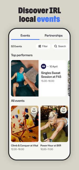 ‎Fitafy: The Fitness Dating App Capture d'écran