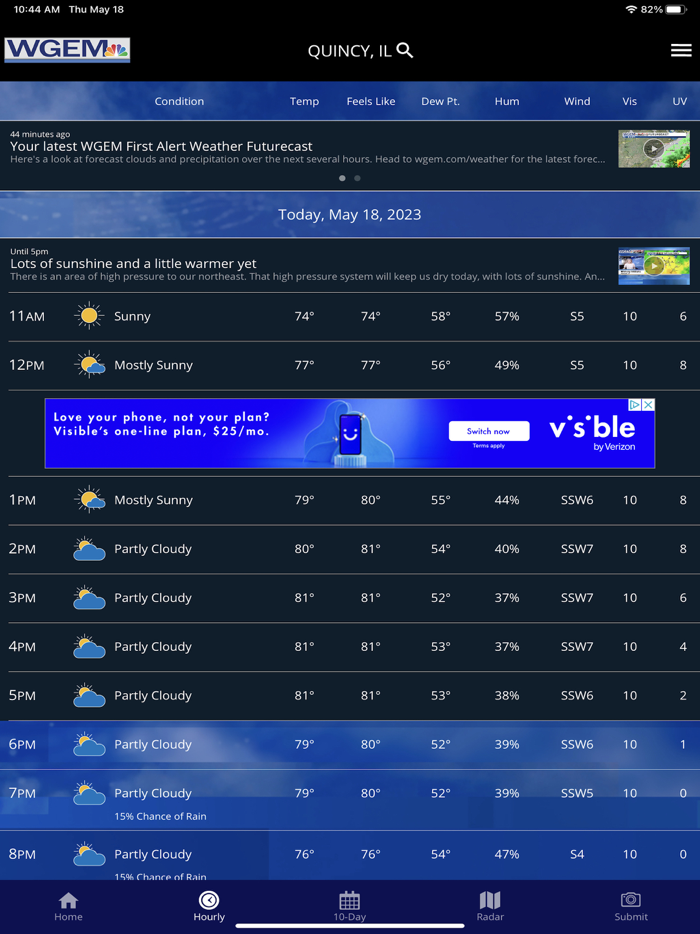 WGEM First Alert Weather App