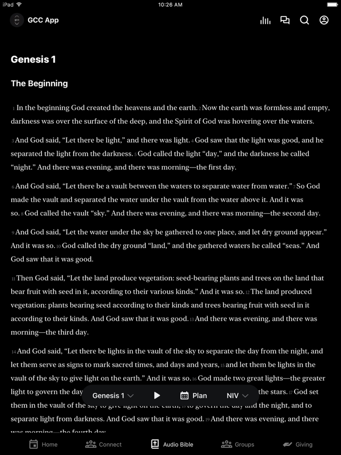 Grandview Christian Church App