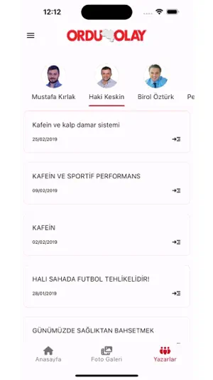 Ordu Olay Gazete screenshot 3