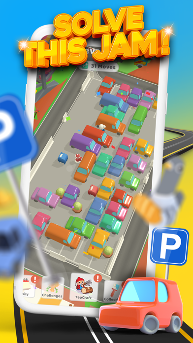 screenshot of Parking Jam 3D 1