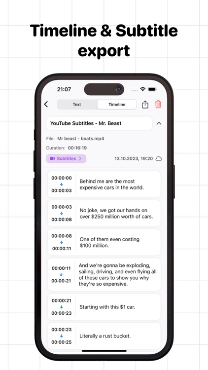 Transcribe ~ Speech to Text