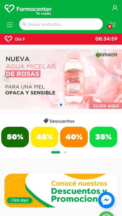 Cadena Farmacenter Screenshot
