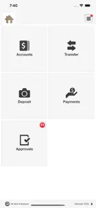 BOK Mobile Business Banking screenshot #3 for iPhone