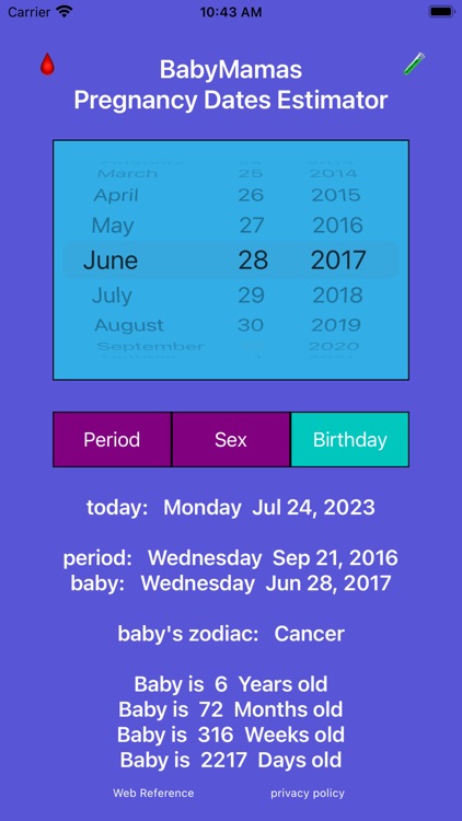 BabyMamas Pregnancy Dates screenshot-4