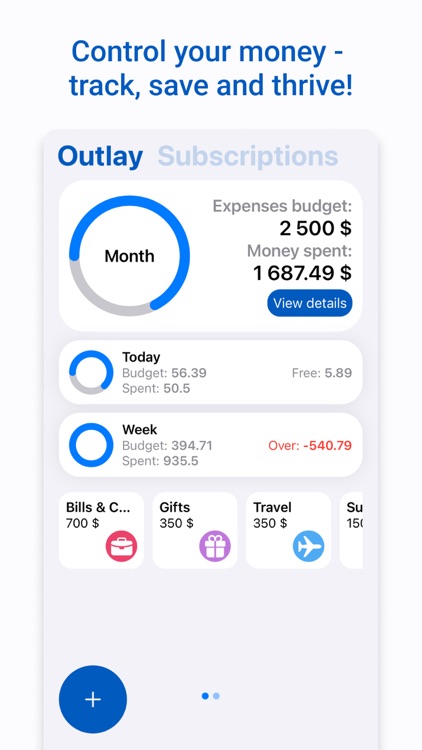 Outlay - Money Tracker