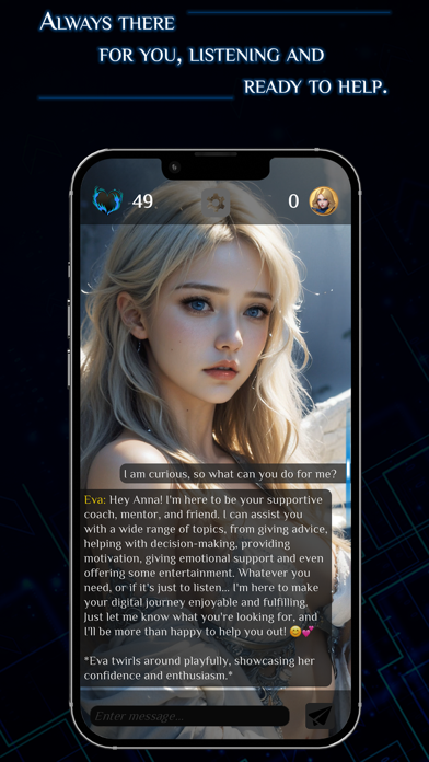 myEva - Virtual Al personality Screenshot
