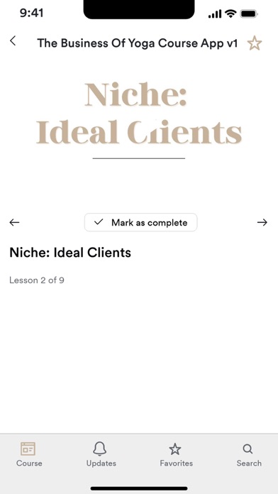 The Business Of Yoga Screenshot