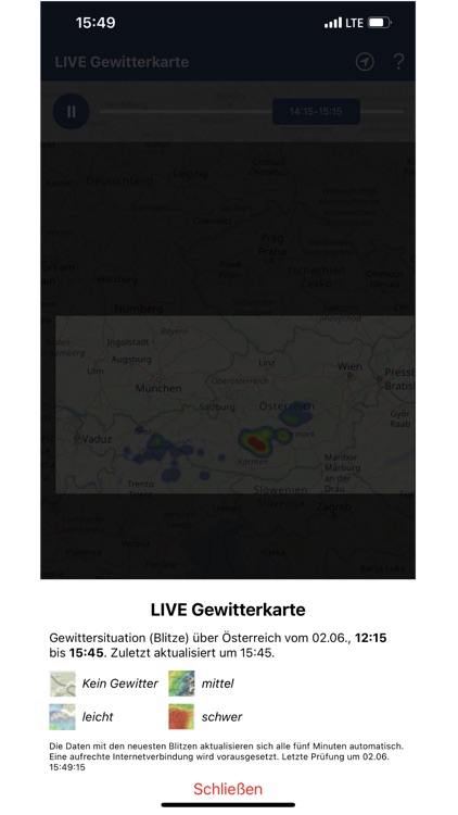 ALDISmobile Live Gewitterkarte screenshot-5