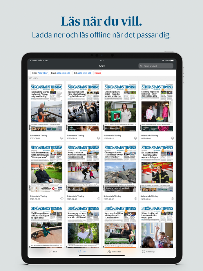 Strömstads Tidning e-tidning