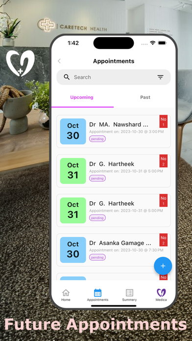 Caretech Health Screenshot