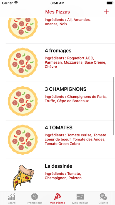 Screenshot #1 pour Gestionnaire de parc PizzaDoor