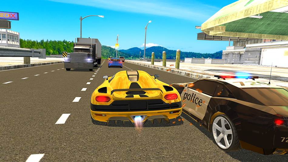 #2. Traffic Car: Speed Race (iOS) Podle: i-Tey Games