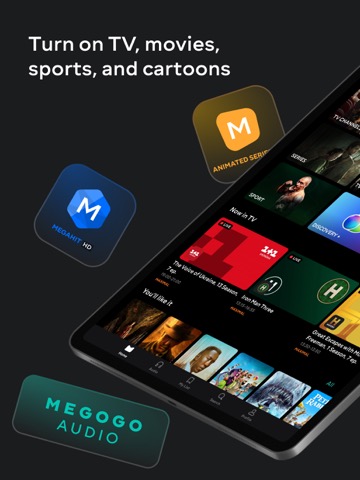 MEGOGO: TV, Movies, Audiobooksのおすすめ画像1