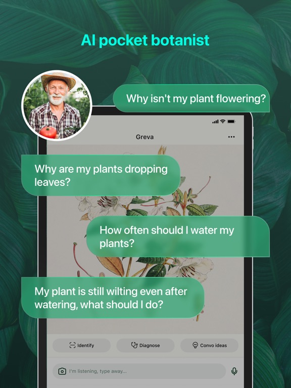 PlantAI: Identifier & Diagnose iPad screenshot 7 - Reference app