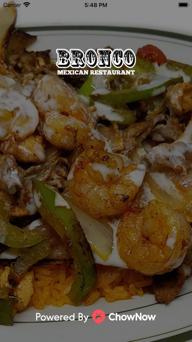 Bronco Mexican Restaurant Screenshot